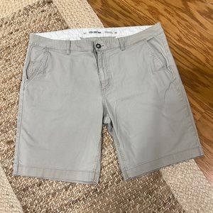 Men’s Sz 40, Fox Racing, Flat Front, Khaki, Chino Shorts